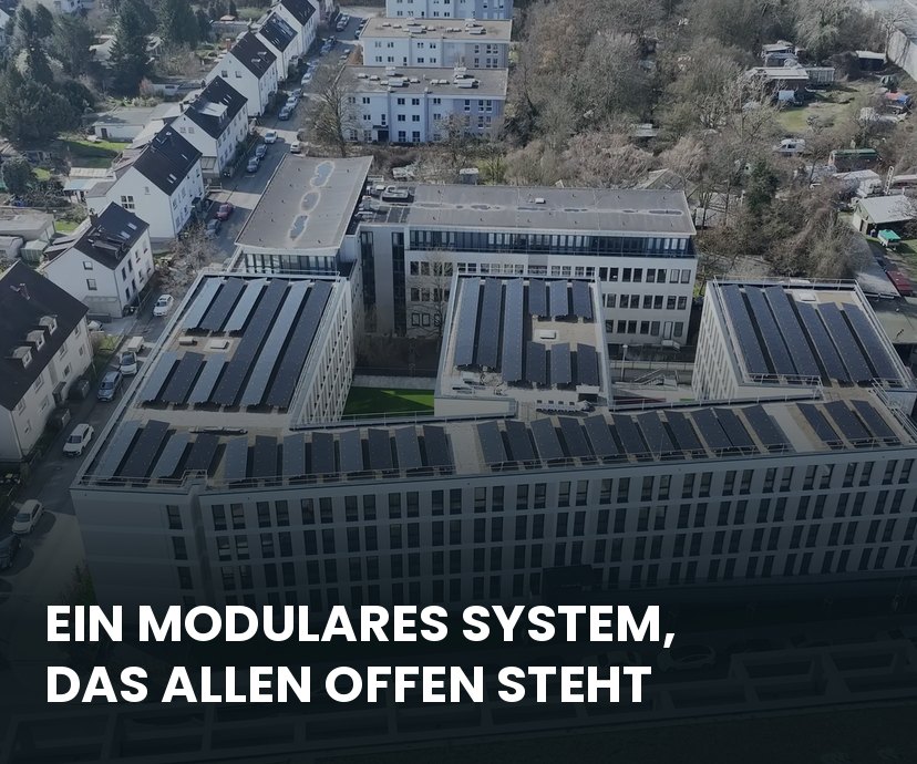 Ein modulares System, das allen offen steht